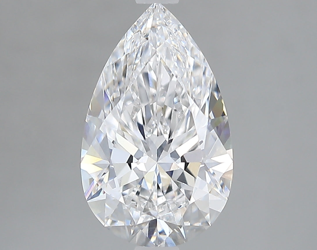 Lab-Grown 2.00 Carat Pear Shape Diamond color D Clarity VS2 With GIA Certificate, precious stones, engagement diamonds