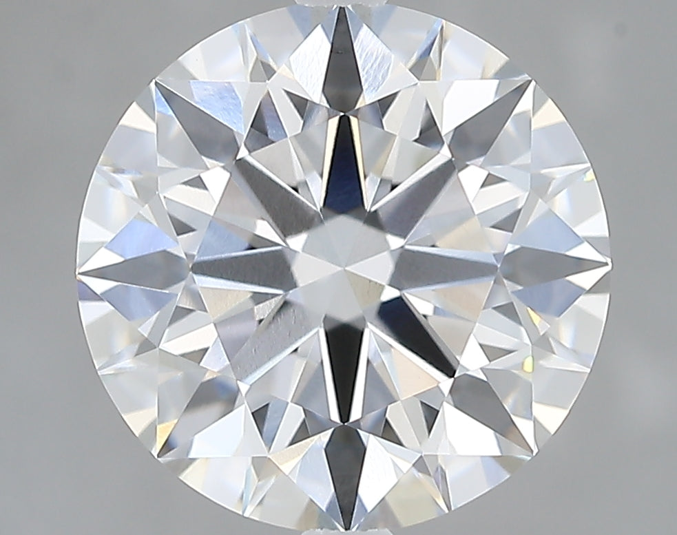 Lab-Grown 3.76 Carat Round Brilliant Diamond color E Clarity VVS2, precious stones, engagement diamonds