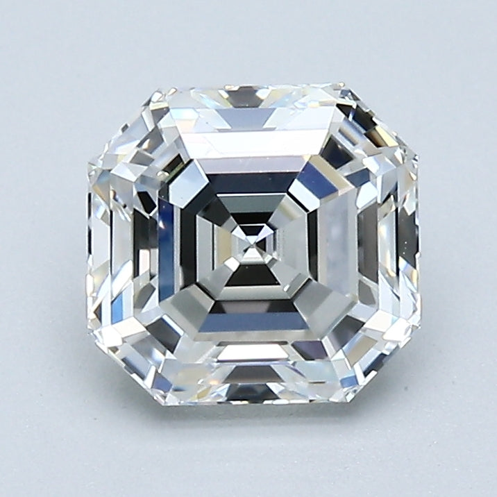 1.57 Carat Asscher Cut Natural Mined Diamond I Color VVS2 Clarity With GIA Certificate, natural diamonds, precious stones, engagement diamonds