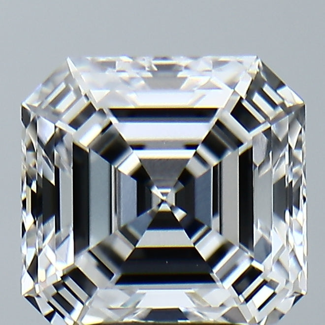 Lab-Grown 3.64 Carat Asscher Cut Diamond color D Clarity VVS2, precious stones, engagement diamonds