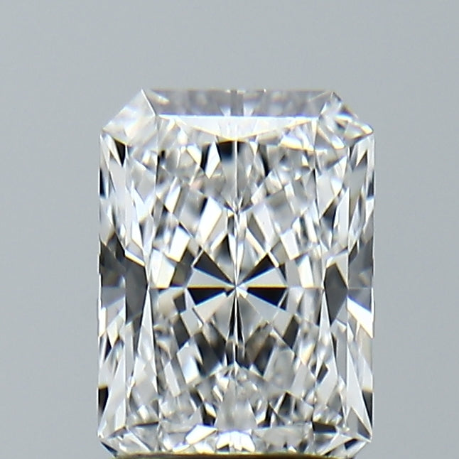 Lab-Grown 1.61 Carat Radiant Cut Diamond color E Clarity VVS2, precious stones, engagement diamonds