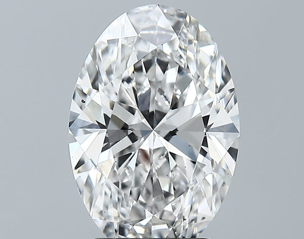 Lab-Grown 2.88 Carat Oval Shape Diamond color E Clarity SI1 With GIA Certificate, precious stones, engagement diamonds