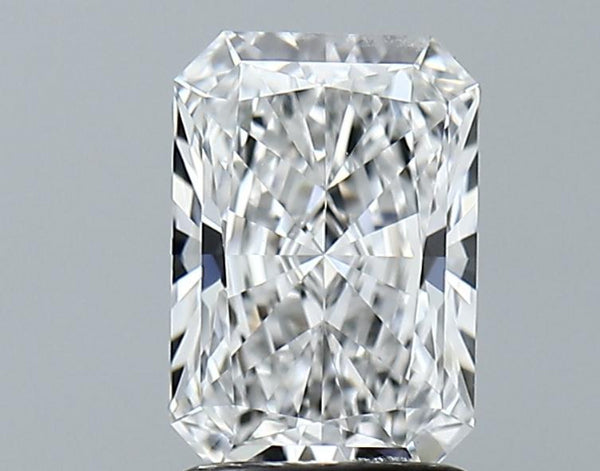 Lab-Grown 1.54 Carat Radiant Cut Diamond color E Clarity VVS1 With GIA Certificate, precious stones, engagement diamonds