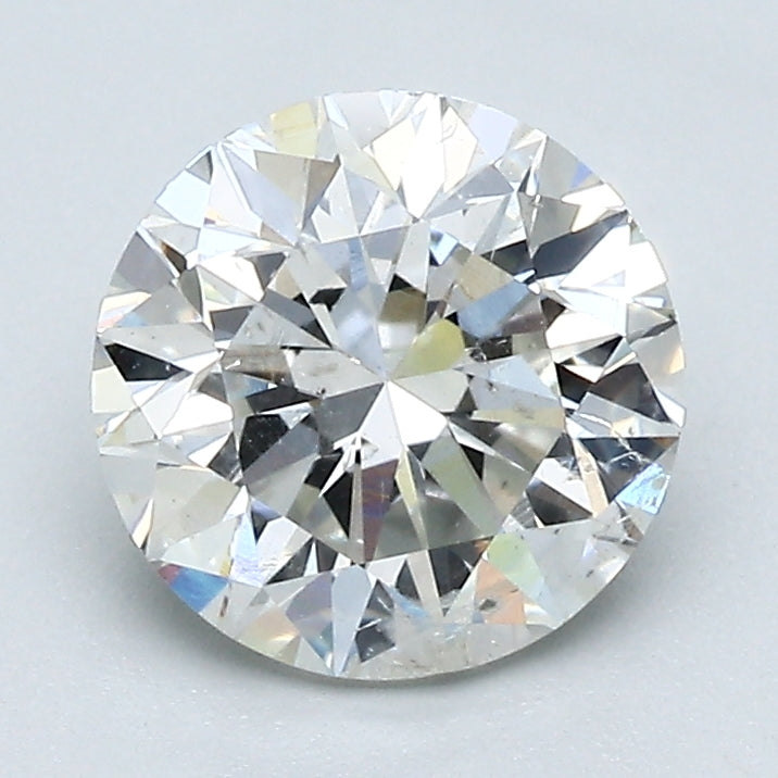 1.71 Carat Round Brilliant Natural Mined Diamond H Color I1 Clarity With GIA Certificate, natural diamonds, precious stones, engagement diamonds