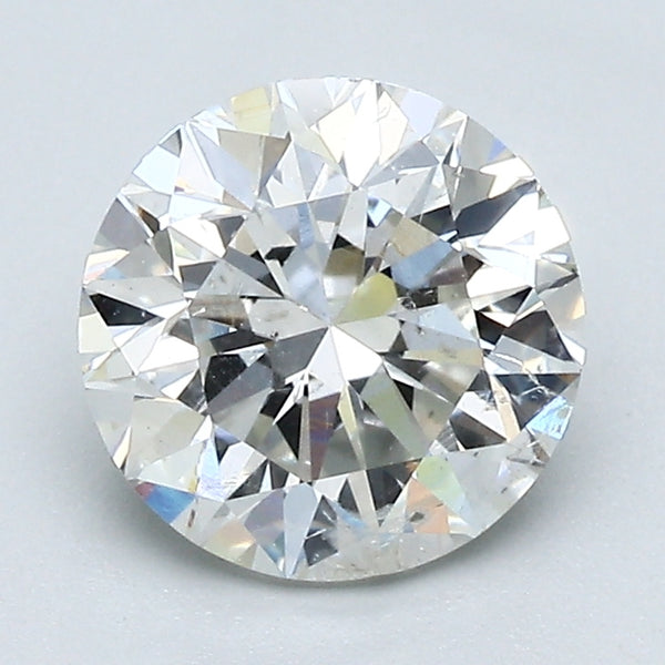 1.71 Carat Round Brilliant Natural Mined Diamond H Color I1 Clarity With GIA Certificate, natural diamonds, precious stones, engagement diamonds