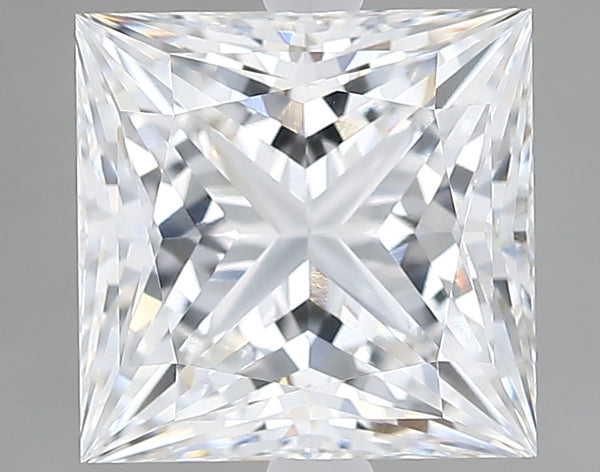 Lab-Grown 3.03 Carat Princess Cut Diamond color D Clarity VVS2 With GIA Certificate, precious stones, engagement diamonds
