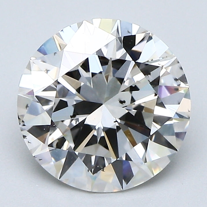 2.01 Carat Round Brilliant Natural Mined Diamond I Color SI1 Clarity With GIA Certificate, natural diamonds, precious stones, engagement diamonds