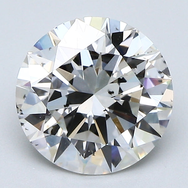 2.01 Carat Round Brilliant Natural Mined Diamond I Color SI1 Clarity With GIA Certificate, natural diamonds, precious stones, engagement diamonds