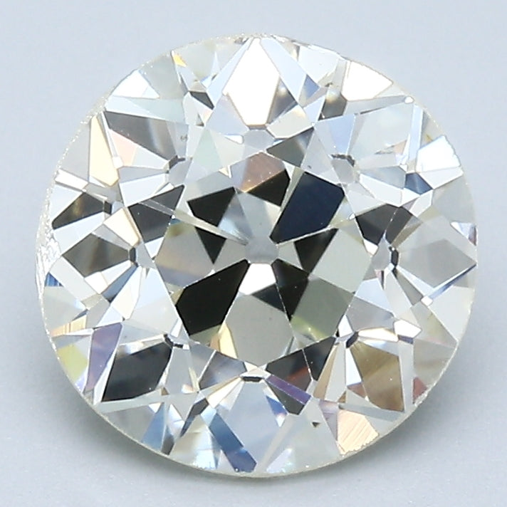 2.77 Carat Old European Cut Diamond color L Clarity VS2, natural diamonds, precious stones, engagement diamonds