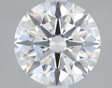 Lab-Grown 1.54 Carat Round Brilliant Diamond color D Clarity VVS1, precious stones, engagement diamonds