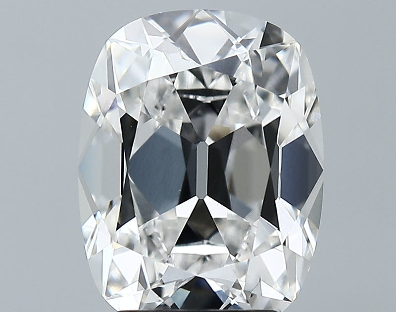 Lab-Grown 3.78 Carat Antique Cushion Cut Diamond color E Clarity VVS2 With GIA Certificate, precious stones, engagement diamonds