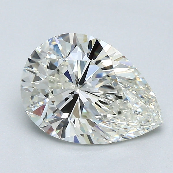 1.52 Carat Pear Shape Natural Mined Diamond J Color SI1 Clarity With GIA Certificate, natural diamonds, precious stones, engagement diamonds