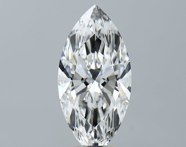 Lab-Grown 3.82 Carat Marquis Shape Diamond color E Clarity VVS2, precious stones, engagement diamonds