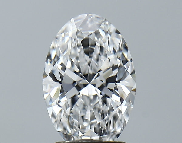 Lab-Grown 2.14 Carat Oval Shape Diamond color D Clarity VVS2 With GIA Certificate, precious stones, engagement diamonds