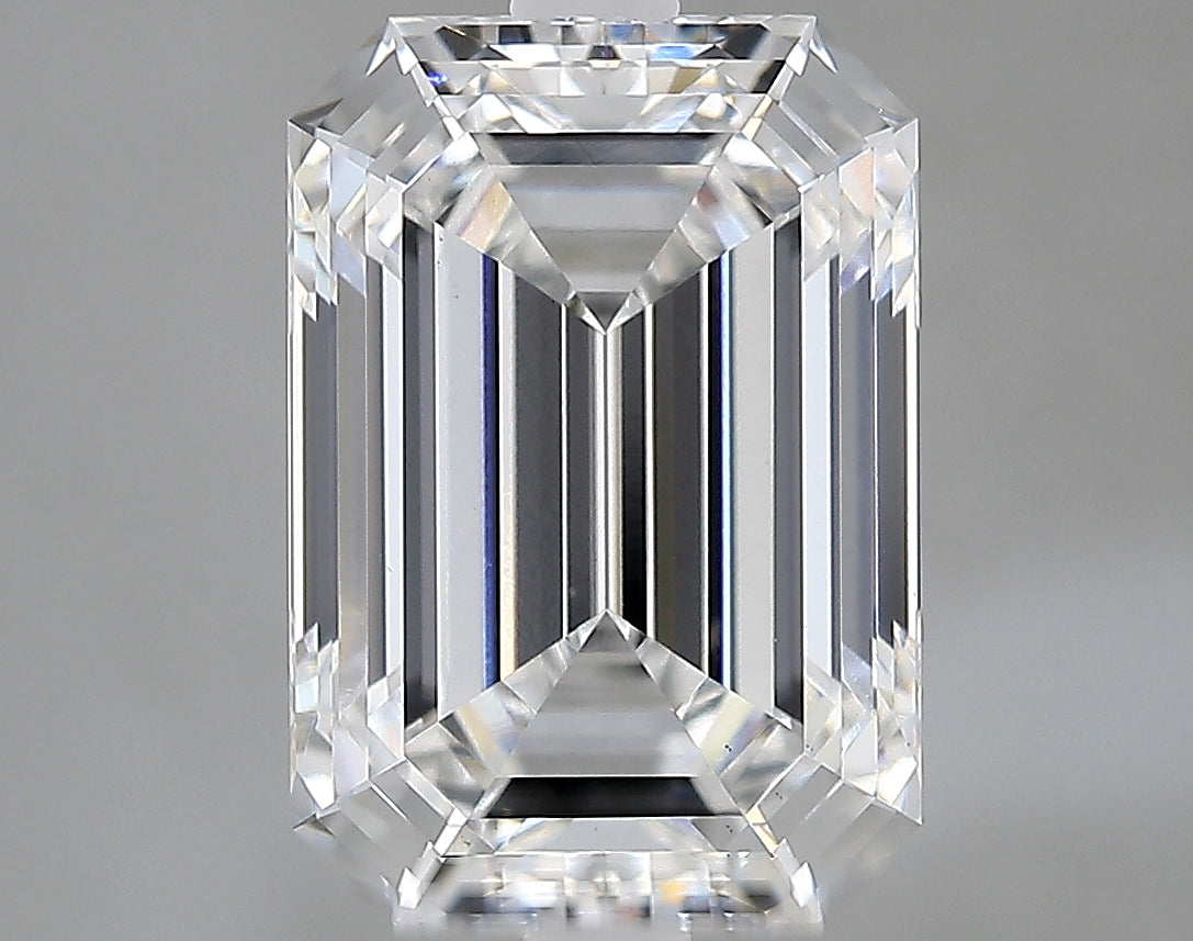 Lab-Grown 3.53 Carat Emerald Cut Diamond color E Clarity VS1, precious stones, engagement diamonds
