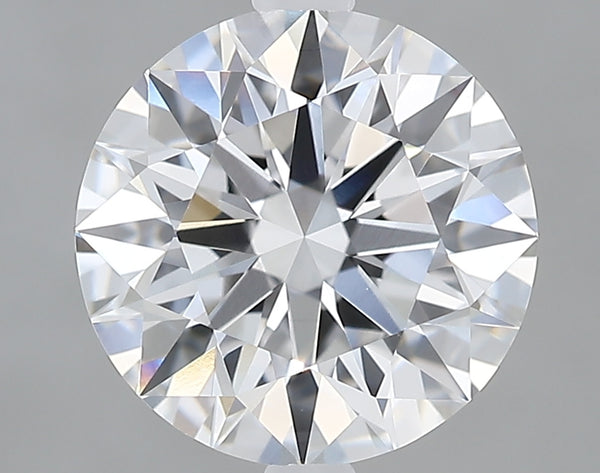 Lab-Grown 2.68 Carat Round Brilliant Diamond color E Clarity VVS2 With GIA Certificate, precious stones, engagement diamonds