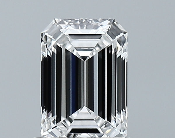 Lab-Grown 1.02 Carat Emerald Cut Diamond color E Clarity VS2 With GIA Certificate, precious stones, engagement diamonds
