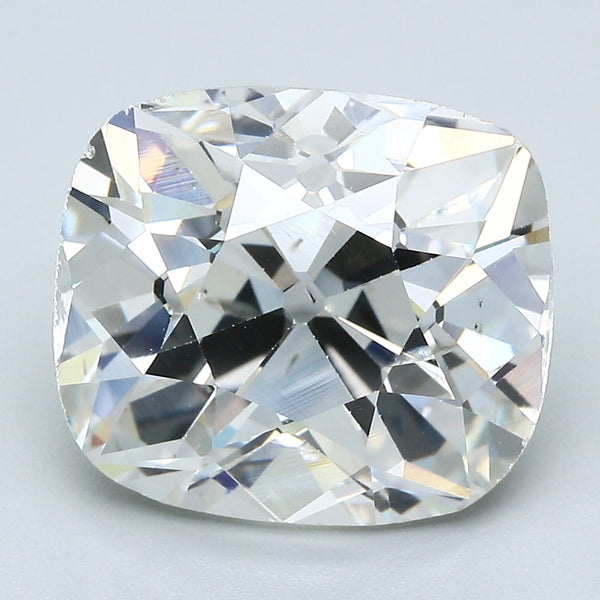 6.82 Carat Old Miner Cut Diamond color J Clarity SI2, natural diamonds, precious stones, engagement diamonds