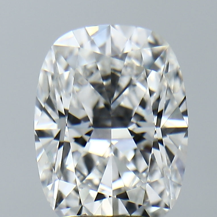 Lab-Grown 3.27 Carat Cushion Brilliant Diamond color E Clarity VVS2, precious stones, engagement diamonds