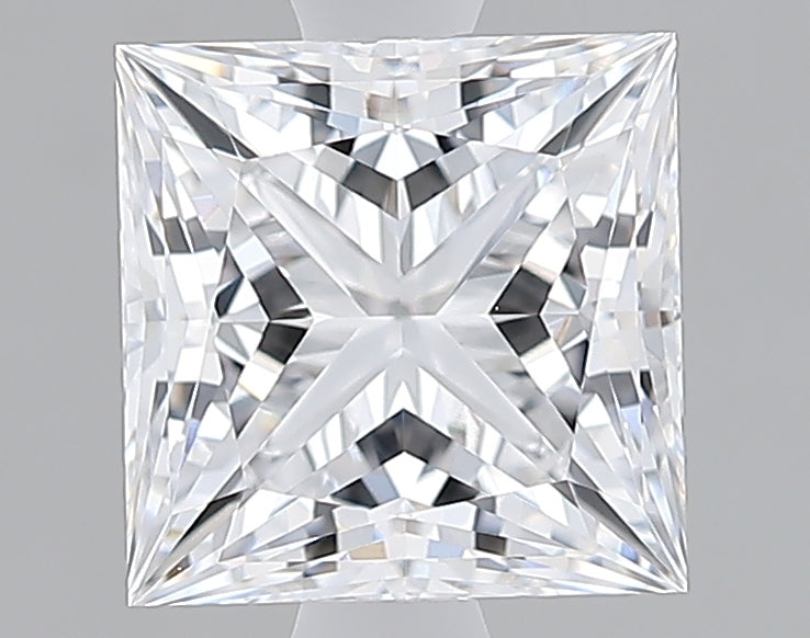 Lab-Grown 1.77 Carat Princess Cut Diamond color D Clarity VVS2 With GIA Certificate, precious stones, engagement diamonds