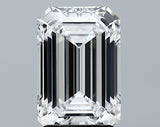 Lab-Grown 2.78 Carat Emerald Cut Diamond color D Clarity VVS2 With GIA Certificate, precious stones, engagement diamonds