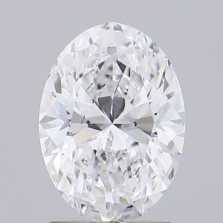 Lab-Grown 1.51 Carat Oval Shape Diamond color D Clarity SI1 With GIA Certificate, precious stones, engagement diamonds