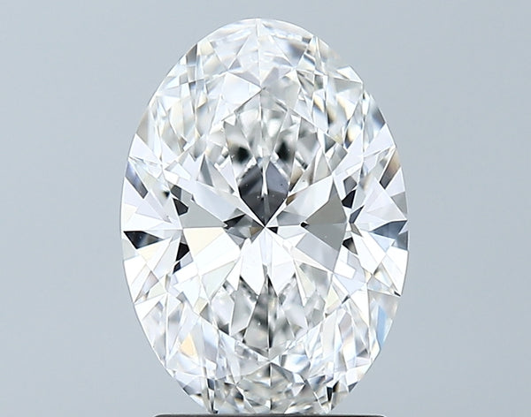 Lab-Grown 2.01 Carat Oval Shape Diamond color F Clarity VS1 With GIA Certificate, precious stones, engagement diamonds
