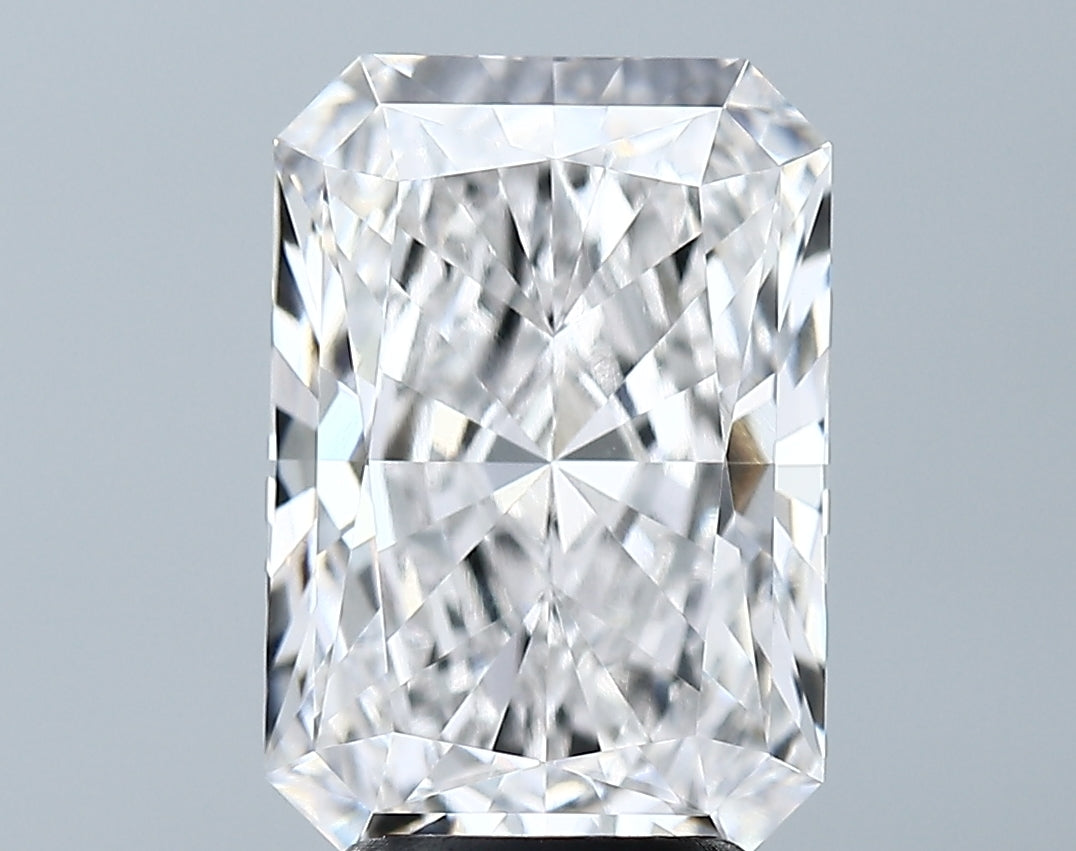 Lab-Grown 3.98 Carat Radiant Cut Diamond color F Clarity VVS1 With GIA Certificate, precious stones, engagement diamonds