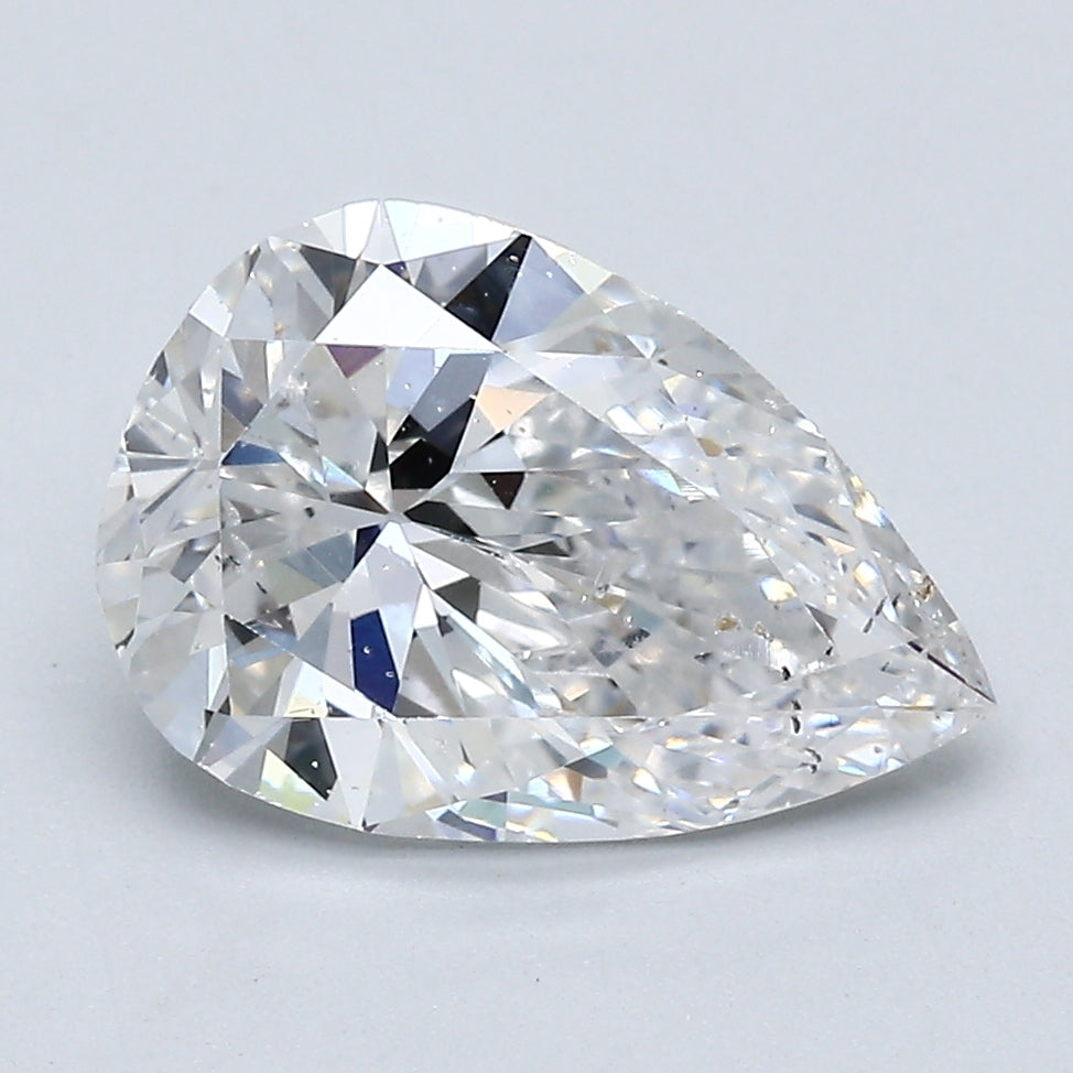 2.74 Carat Pear Shape Diamond Collector Stone E-SI2 Historic GIA Certified, natural diamonds, precious stones, engagement diamonds