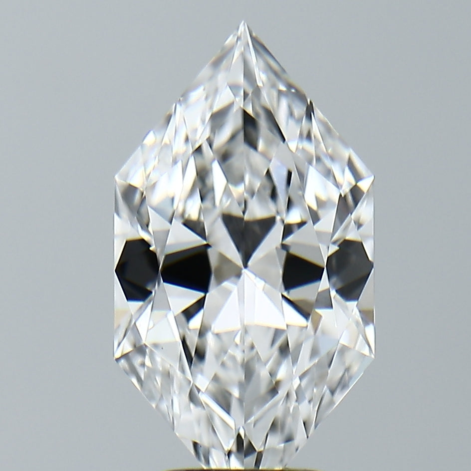 Lab-Grown 3.26 Carat Antique Marquise Shape Diamond color E Clarity VVS2, precious stones, engagement diamonds