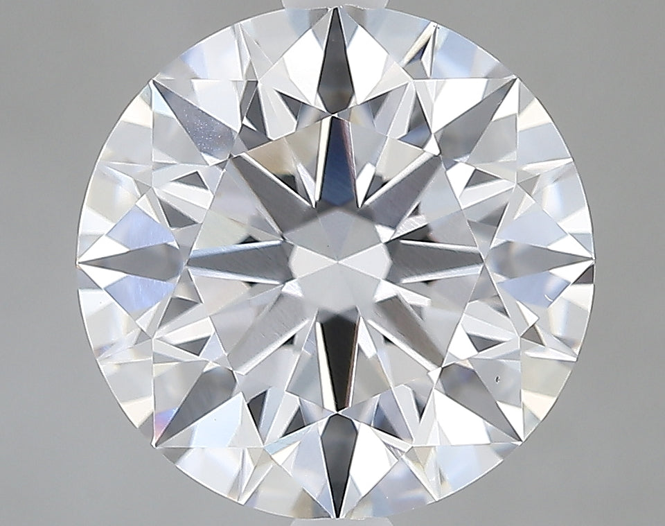 Lab-Grown 3.27 Carat Round Brilliant Diamond color E Clarity VVS2 With GIA Certificate, precious stones, engagement diamonds