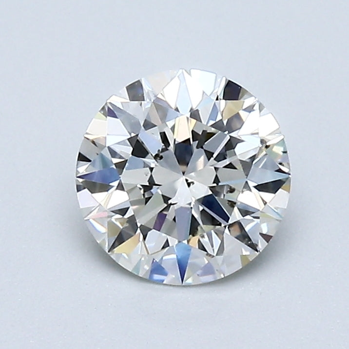 0.89 Carat Round Brilliant Diamond color J Clarity SI1, natural diamonds, precious stones, engagement diamonds