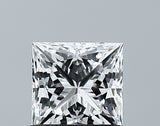 Lab-Grown 1.02 Carat Princess Cut Diamond color D Clarity VVS2 With GIA Certificate, precious stones, engagement diamonds