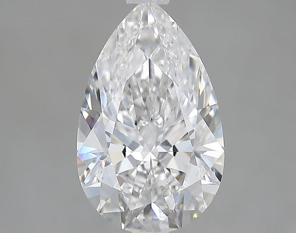 Lab-Grown 1.93 Carat Pear Shape Diamond color E Clarity VVS2 With GIA Certificate, precious stones, engagement diamonds