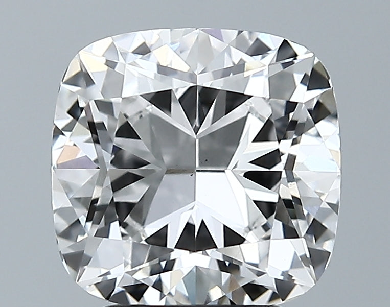 Lab-Grown 3.04 Carat Square Cushion Cut Diamond color E Clarity VS1, precious stones, engagement diamonds