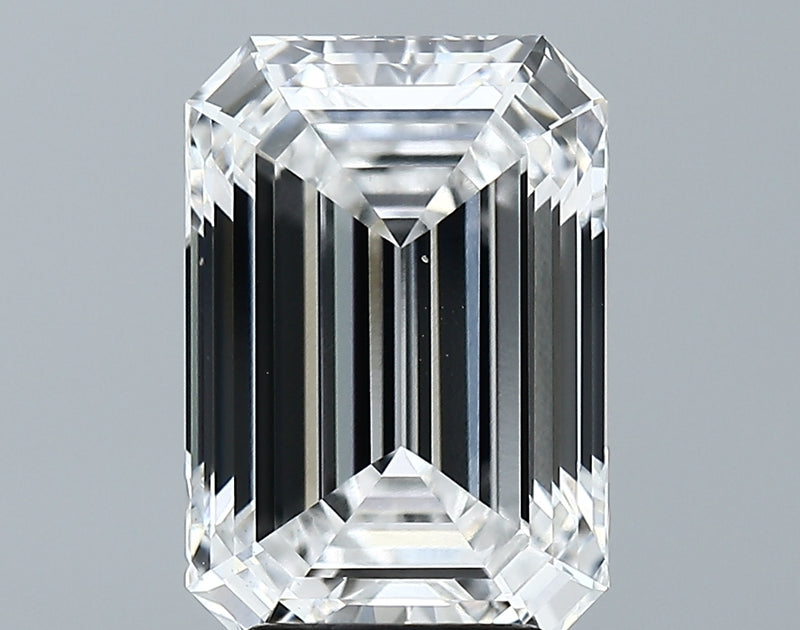 Lab-Grown 4.57 Carat Emerald Cut Diamond color E Clarity VVS2 With GIA Certificate, precious stones, engagement diamonds