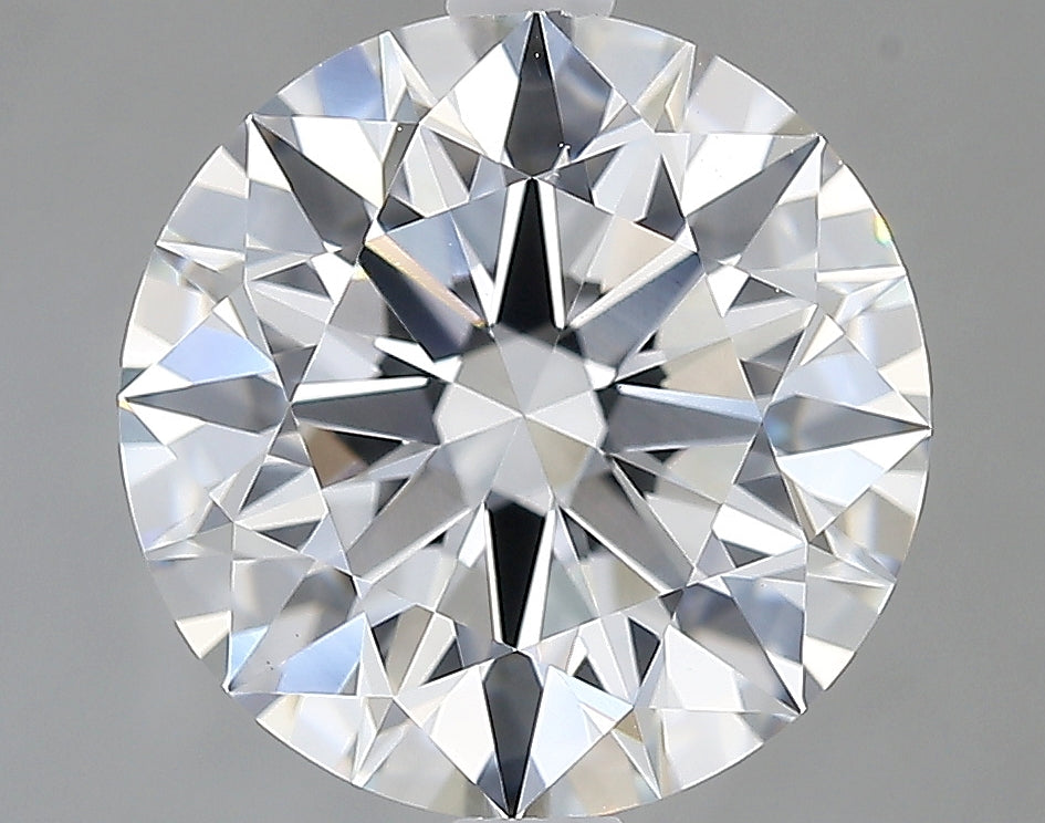 Lab-Grown 3.10 Carat Round Brilliant Diamond color D Clarity VVS2, precious stones, engagement diamonds