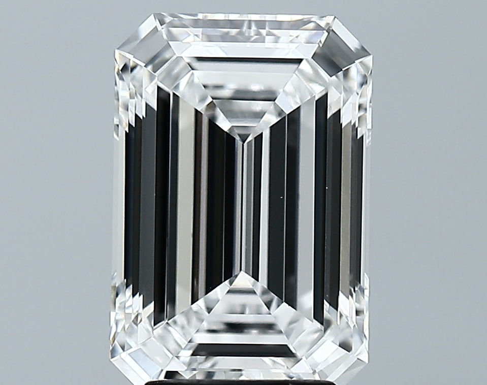 Lab-Grown 3.74 Carat Emerald Cut Diamond color D Clarity VVS2 With GIA Certificate, precious stones, engagement diamonds