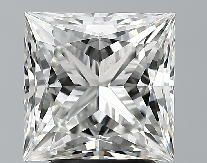 Lab-Grown 2.91 Carat Princess Cut Diamond color G Clarity VS1 With GIA Certificate, precious stones, engagement diamonds