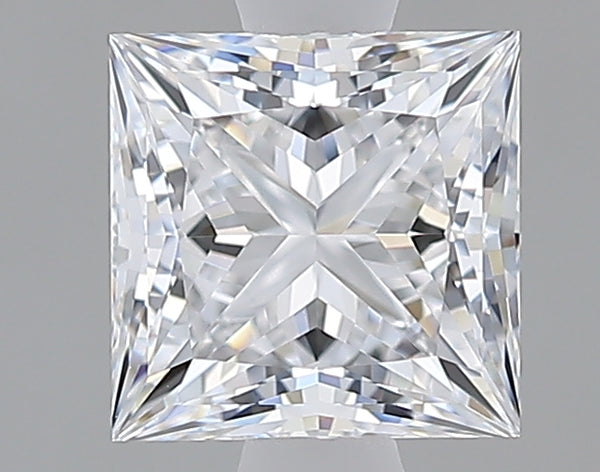Lab-Grown 1.12 Carat Princess Cut Diamond color D Clarity VVS2 With GIA Certificate, precious stones, engagement diamonds