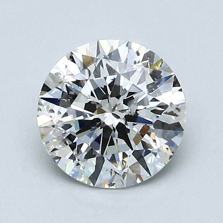 1.21 Carat Round Brilliant Natural Mined Diamond H Color I1 Clarity With GIA Certificate, natural diamonds, precious stones, engagement diamonds