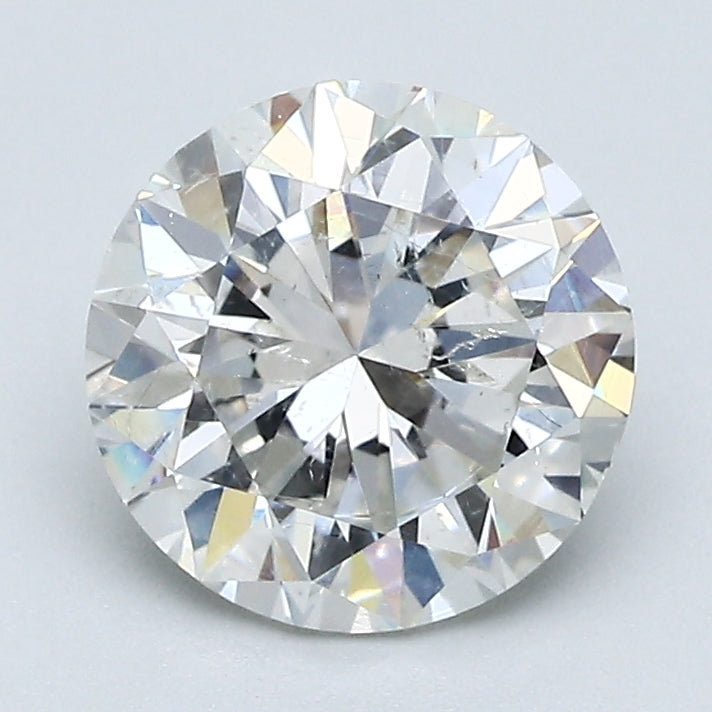 1.68 Carat Round Brilliant Natural Mined Diamond H Color I1 Clarity With GIA Certificate, natural diamonds, precious stones, engagement diamonds