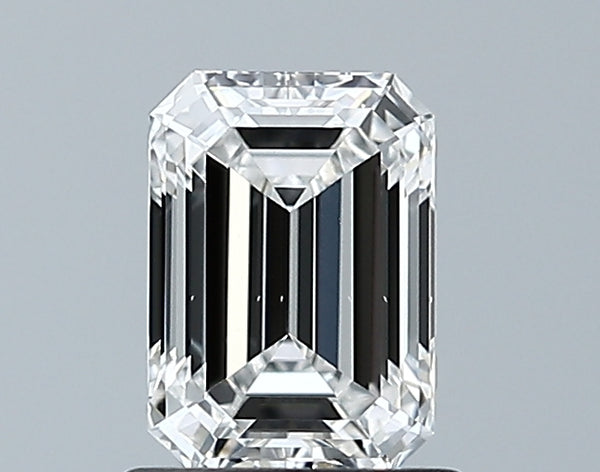 Lab-Grown 0.92 Carat Emerald Cut Diamond color E Clarity VS1, precious stones, engagement diamonds