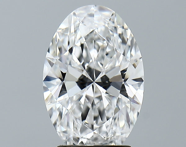 Lab-Grown 2.81 Carat Oval Shape Diamond color D Clarity VS1 With GIA Certificate, precious stones, engagement diamonds
