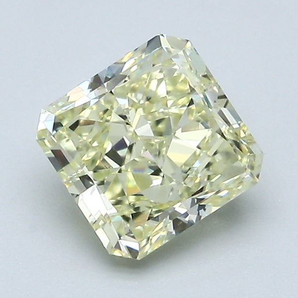 1.60 Carat Radiant Cut Natural Mined Diamond Fancy Light  Yellow Color VS1 Clarity With GIA Certificate, natural diamonds, precious stones, engagement diamonds