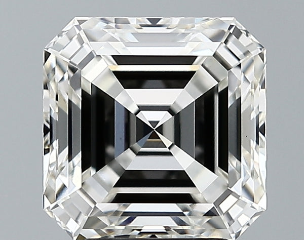 Lab-Grown 3.04 Carat Asscher Cut Diamond color H Clarity VS1 With GIA Certificate, precious stones, engagement diamonds