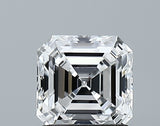 Lab-Grown 1.04 Carat Asscher Cut Diamond color D Clarity VS1, precious stones, engagement diamonds