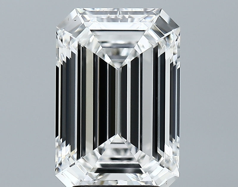 Lab-Grown 4.23 Carat Emerald Cut Diamond color F Clarity VVS2 With GIA Certificate, precious stones, engagement diamonds