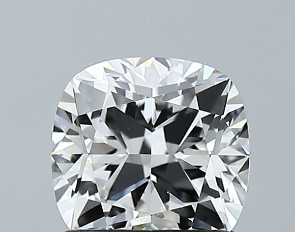 Lab-Grown 1.22 Carat Square Cushion Cut Diamond color F Clarity VVS2, precious stones, engagement diamonds