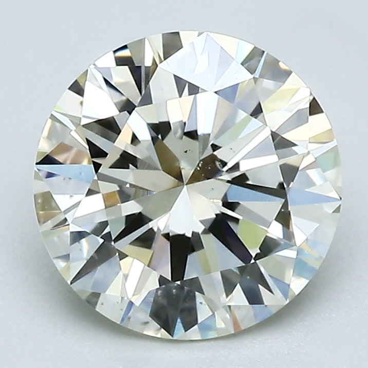 1.96 Carat Round Brilliant Natural Mined Diamond M Color SI1 Clarity With GIA Certificate, natural diamonds, precious stones, engagement diamonds